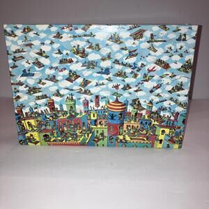 Vintage 1991 Where's Waldo Jigsaw Puzzles Carpet Flyers Puzzle NEW sealed In Box